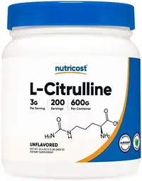 L-Citrulline, 600 g, Nutricost