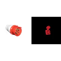 Pachet Fisa Mobila si Priza Ingropata Industriala HT 32A IP44 400V 5 Poli - Conexiuni Trifazate cu Nul, Sigure si Elegante