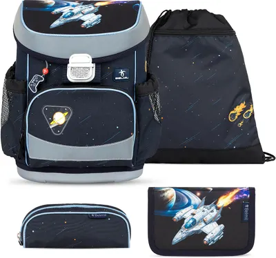 Set școlar Belmil - Orion, rucsac, două penare și sac