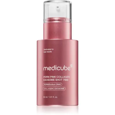 medicube PDRN Pink Exosome Shot Serum 7500 ser regenere piele pentru netezirea pielii si inchiderea porilor 30 ml