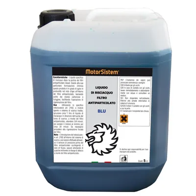 Solutie clatire filtru particule DPF FAP MotorSistem 5L - finalizare curatare sistem evacuare