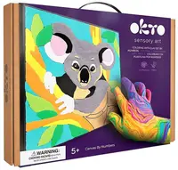 Set creativ cu plastilină Okto - Pictură după numere, Koala
