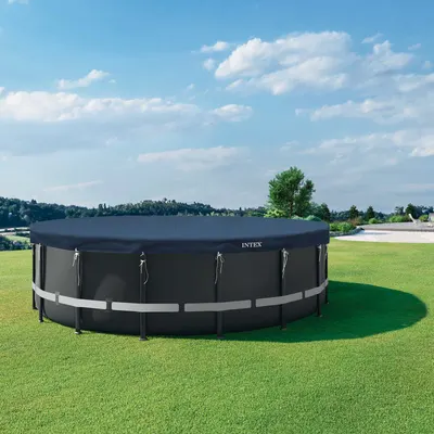 INTEX Husă pentru piscină INTEX Ø594 x 20 cm Rotund PVC și PET