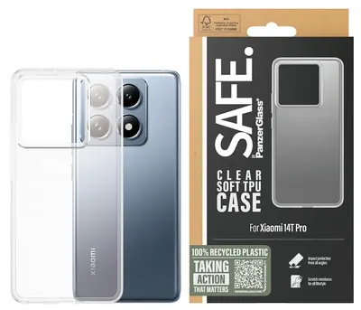 Husă SAFE - Redmi 14T Pro, transparent