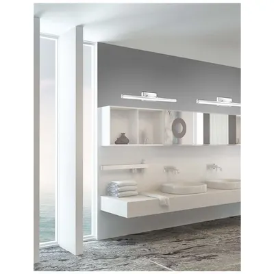 Corp de iluminat pentru baie VANESE Crom Aluminiu & Acrylic LED 18W 230V 1922Lm 3000K IP44