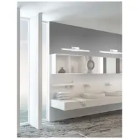 Corp de iluminat pentru baie VANESE Crom Aluminiu & Acrylic LED 18W 230V 1922Lm 3000K IP44