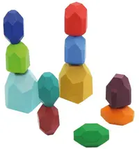 Joc din lemn Andreu toys - Pietre de stivuire