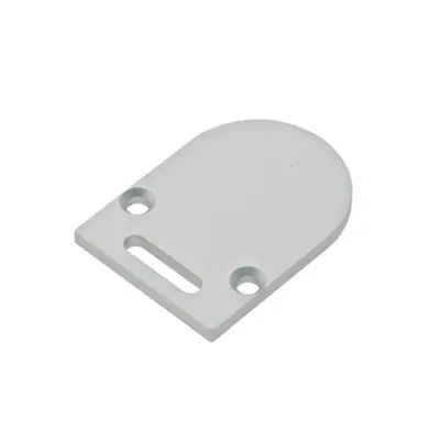 Profile endcap TBL round with cable entry incl. screws