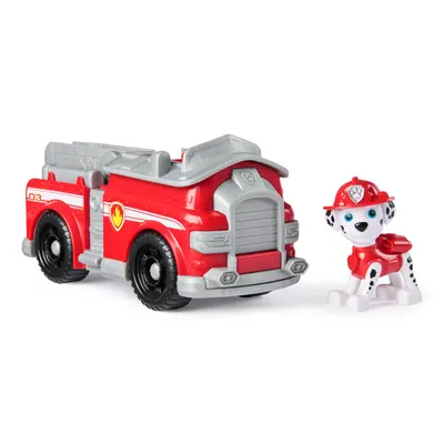 Set joaca - Patrula Catelusilor - Masina de Pompieri si figurina Marshall