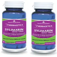 Pachet Sylimarin Detox Forte (Silimarina) 30cps+30cps (50% reducere la al doilea produs)