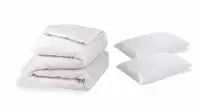 Set Confort Somnart pilota 200x220 cm + 2 perne 50x70 cm, microfibra