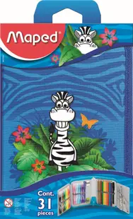 Penar echipat Maped Tatoo - Jungle, 1 fermoar