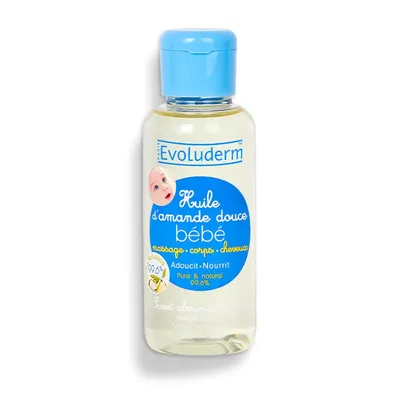 Ulei de masaj corp si par pentru bebelusi, 100ml, Evoluderm