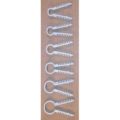 Clema tip scoaba pentru fixare cabluri electrice pe perete 10-11mm