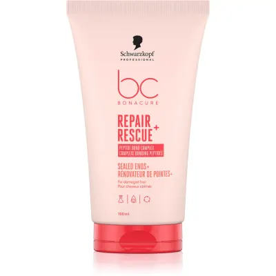 Schwarzkopf Professional BC Bonacure Repair Rescue+ ser crema pentru păr foarte deteriorat și vârfuri despicate 100 ml