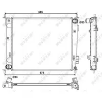 Radiator, racire motor NRF 53057