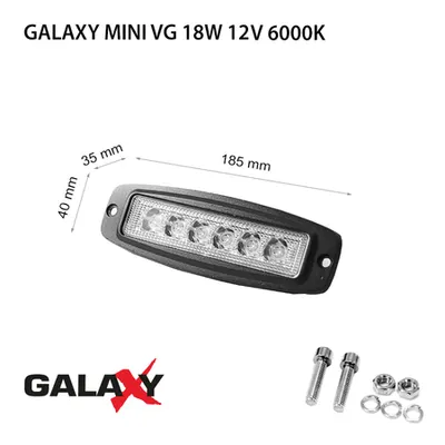 Proiector GALAXY MINI VG 18W 12/24V 6000K