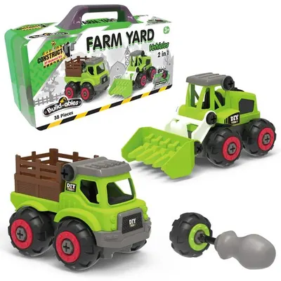 Construct It 2 In 1 Farm Hand Set