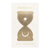 Semn de carte metalic Hourglass - DesignWorks Ink