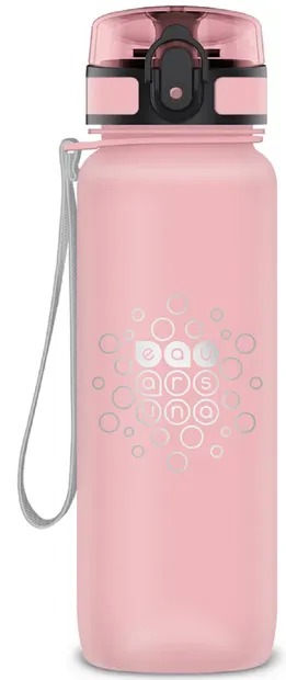 Sticlă pentru apă Ars Una – roz mat deschis, 800 ml