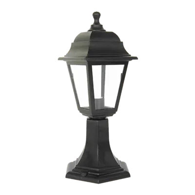 Stalp de Iluminat Kevin 1xe27 Negru H415 Ip44