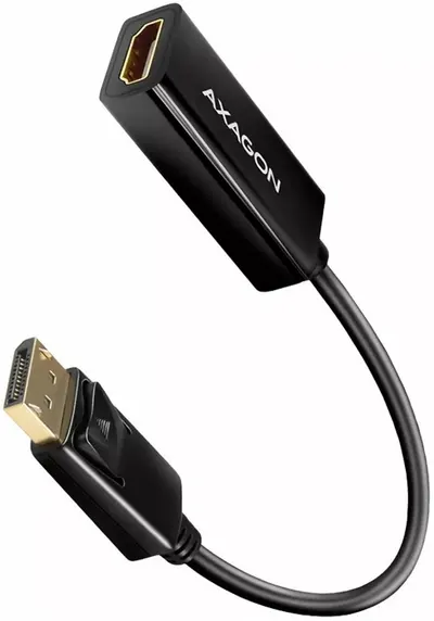 Adaptor AXAGON - RVD-HI14N, DisplayPort/HDMI 4K/30Hz, negru