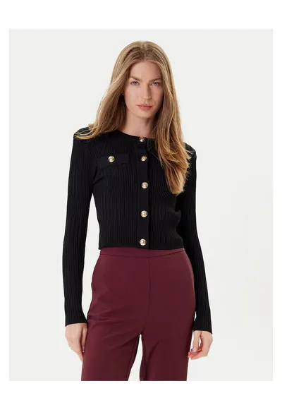 Cardigan dama - negru - elegant