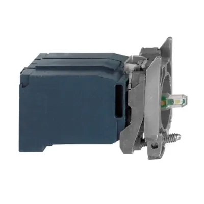 Bloc Luminos Verde cu Inel pentru Corp/de Fixare, bec Led Ba9S 400 V
