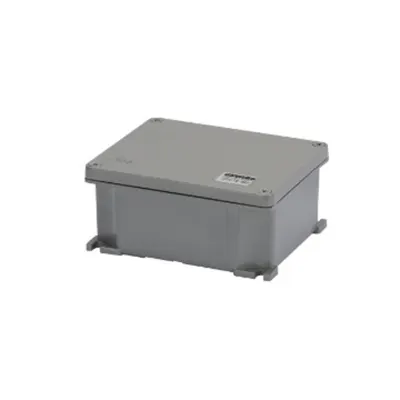 Doza de aluminiu - PAINTED - METALLIC GREY - 294X244X114 - IP66