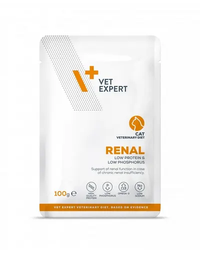 VET EXPERT Veterinary Diet Cat Renal plic 100g hrana umeda veterinara pentru pisici
