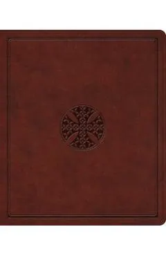 ESV Journaling Bible (Trutone, Brown, Mosaic Cross Design)