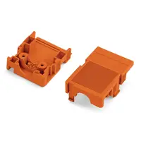 Strain relief housing; orange