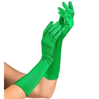 Manusi lycra satin verzi