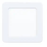 Plafonieră albă LED/încastrată 12x12 cm FUEVA 5 – EGLO