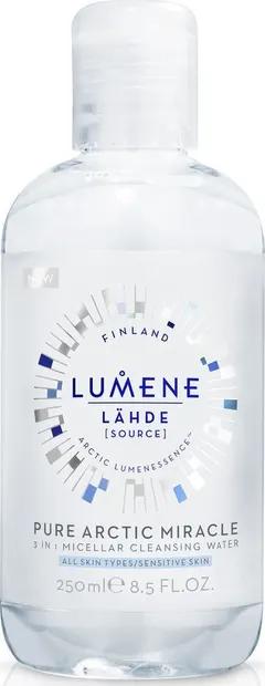 Lumene Lahde Apă micelară 3 în 1 Pure Arctic Miracle, 250 ml