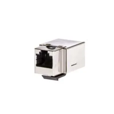 Rj45 Outletnshielded Type 100mbps Rj45 Metal Grey