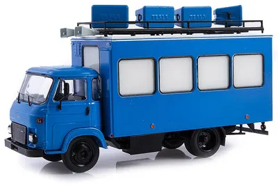 Model de colecție SSM Modern: Camioane - AVIA A31N ZOS-1010 sound reinforcement van (blue)