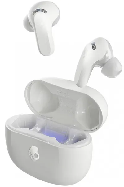Căști wirelessSkullcandy - Rail ANC, TWS, albe