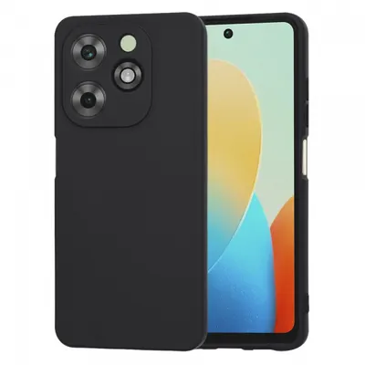 Husa pentru Tecno Spark Go 2024 / Spark 20C, Techsuit, SoftFlex, Neagra
