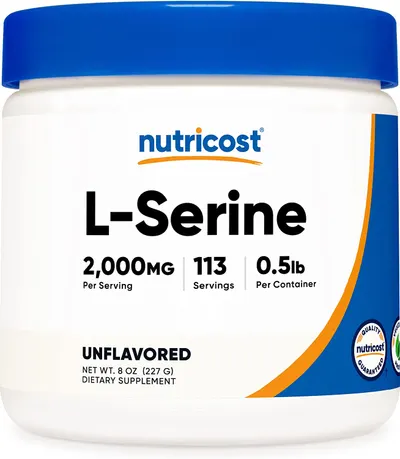 L-Serine, 227 g, Nutricost