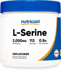L-Serine, 227 g, Nutricost