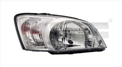 Far stanga (H4, electric, fundal cromat) HYUNDAI GETZ