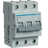 Siguranta automata 3P, 16A, 6kA, C, Hager MC316A