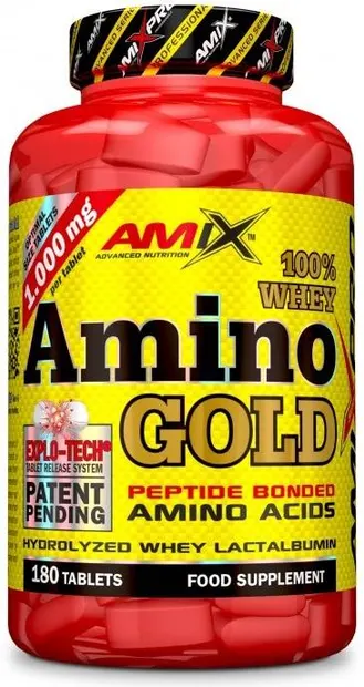 Amino Whey Gold, 180 tablete, Amix