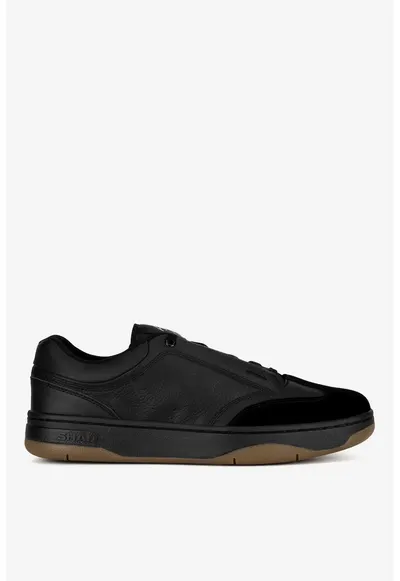 Pantofi sport barbati 5905588791775 - Piele naturala - Negru - Negru