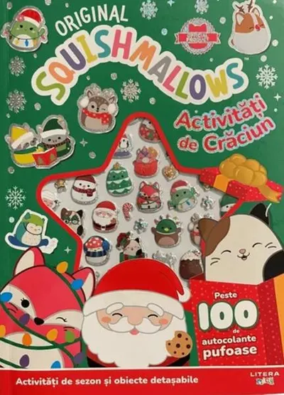 Original Squishmallows. Activități de Crăciun - Paperback brosat - ***