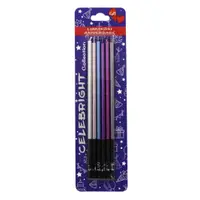 Set 6 lumânări pentru tort, Noble, multicolor, Celebright, 14.5cm