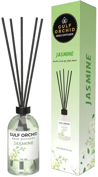 Odorizant cu bețișoare Gulf Orchid - Jasmine, 110 ml