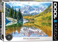 Puzzle Eurographics din 1000 de piese - Rocky Mountains, Colorado USA