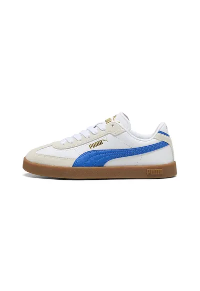 Pantofi sport Club II Era cu detalii din piele intoarsa - Alb/Albastru royal/Bej deschis
